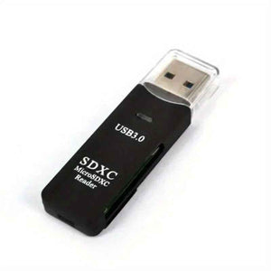 Mini High Speed 2 In 1 Multi Card Reader USB 3.0 Micro SD TF Card Memory Flash Drive Adapter