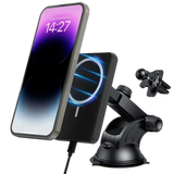 30W Magnetic Car Wireless Charger - Fast Charging for iPhone