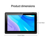 ATMPC 7" Android 14 Tablet - 4GB RAM, 32GB ROM, Quad-Core Processor, 3500mAh Battery, Wi-Fi 6, 200MP Camera, IPS Display, 1024x600 Resolution, USB OTG Support, 7" Tablet for Android, Android Tablet | Modern Tablet Design | US