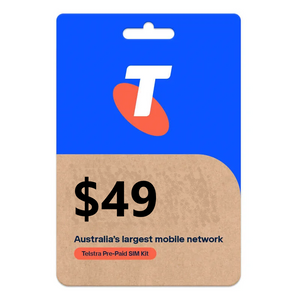 Telstra Prepaid $49 Plan | 80GB Data + Bonus, 28 Days - TeleWorld Online