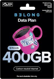 Belong $70 Data SIM Plan | 400GB on Telstra Network - TeleWorld Online