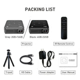 DLP P11 4K Mini Projector | Portable LED Cinema - TeleWorld Online