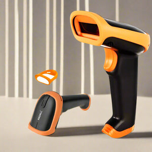 Wireless Barcode Scanner 2.4G – 30m Range for POS & Inventory - TeleWorld Online