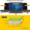 14" Privacy Filter for Laptop – Anti-Glare, Protective Film