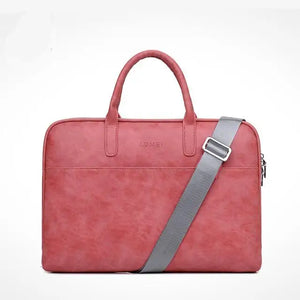 Waterproof Leather Laptop Case – Stylish MacBook Protection - TeleWorld Online