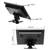Podofo 10.1" LCD HD Monitor with HDMI, VGA, BNC, and AVI