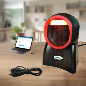 2D Omnidirectional Barcode Scanner – USB, Compact, Efficient - TeleWorld Online