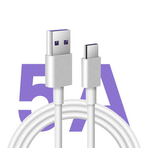 5A USB C to USB C Charging Cable | Fast & Reliable - TeleWorld Online
