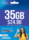 Lebara $24.90 Plan – 25GB Data + Unlimited Calls & Texts - TeleWorld Online