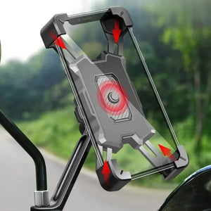 Motorcycle & Bike Phone Mount – 360° Rotatable Holder - TeleWorld Online