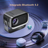 ZDSSY P28 LED Projector – 10000 Lumens | Android System | 150" Display - TeleWorld Online