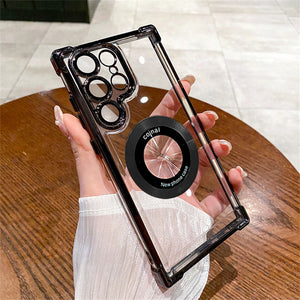 Transparent MagSafe Case for Samsung S24 Ultra/S23 FE/S22 - TeleWorld Online