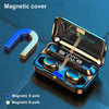 9D Stereo Sports Waterproof Earbuds – Active Noise-Cancelling