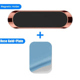 Magnetic Car Phone Holder - Mini Dashboard Strip Mount - TeleWorld Online