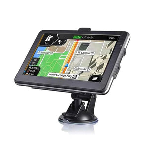 7" Sunshade Touch GPS | Free Maps & FM Transmitter