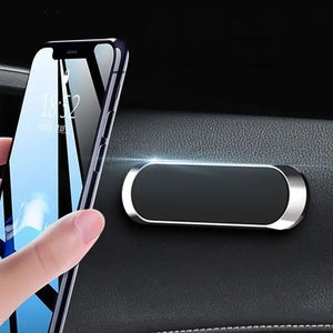 Magnetic Car Phone Holder - Mini Dashboard Strip Mount - TeleWorld Online