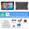 Waterproof CarPlay GPS DVR – 5" & 7" LCD for Motorcycles - TeleWorld Online