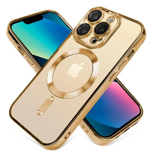 Clear Magnetic Case for iPhone 15 | MagSafe + Lens Guard - TeleWorld Online