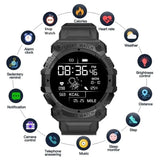 Smart Fitness Watch with Heart Rate Monitor & 1.44" Display - TeleWorld Online