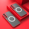 Matte Magnetic Case for Samsung Galaxy | Wireless Charging - TeleWorld Online
