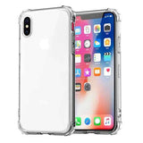 Shockproof Bumper Transparent Silicone Case for iPhone