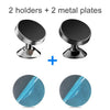 Magnetic Car Phone Holder – Stick-On Dashboard/Wall Mount - TeleWorld Online