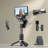 360° Gimbal Stabilizer Tripod Selfie Stick for Smartphones - TeleWorld Online