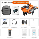 RG106 Professional Camera Drone – 8K HD, 3-Axis Gimbal, 28-Minute Flight Time