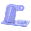 30W LED Fast Wireless Charger Stand 3 in 1 Foldable Charging Station For iPhone - TeleWorld Online