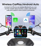 Waterproof CarPlay GPS DVR – 5" & 7" LCD for Motorcycles - TeleWorld Online