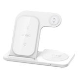 30W LED Fast Wireless Charger Stand 3 in 1 Foldable Charging Station For iPhone - TeleWorld Online