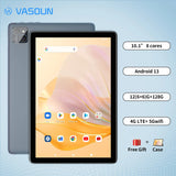 Vasoun Android 13 Tablet 10.1" | 12GB RAM, 128GB ROM - TeleWorld Online