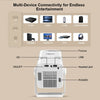 ThundeaL LED Projector – 11000 Lumens, 120" Display, 3D Support, 50,000 Hours LED Lifetime - TeleWorld Online