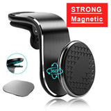 Universal Magnetic Car Phone Holder – 360° Air Vent Mount - TeleWorld Online
