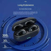 Bluetooth 5.3 Bone Conduction Headphones T75 – Waterproof & Wireless