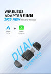 2025 2-in-1 Wireless CarPlay & Android Auto Adapter - TeleWorld Online