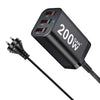 200W USB-C GaN Fast Charger – 6-Port Power Adapter for Laptop, iPhone, Samsung - TeleWorld Online