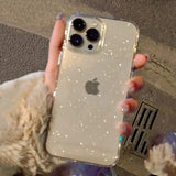 Luxury Bling Glitter Clear Phone Case – Sparkle Meets Protection - TeleWorld Online