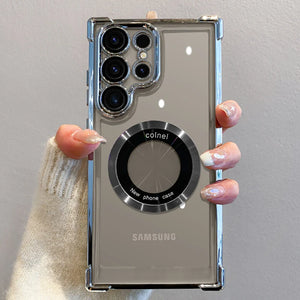 Luxury Magnetic Case for Samsung S25/S24/S23/S22/S21/Note20 - TeleWorld Online