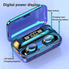 9D Stereo Sports Waterproof Earbuds – Active Noise-Cancelling
