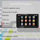 7" Sunshade Touch GPS | Free Maps & FM Transmitter