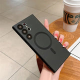 Luxury MagSafe Wireless Case for Samsung S24/S23/S22/S21 - TeleWorld Online