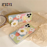 Cute Sunflower Oil Painting Case for iPhone 14 Pro Max - iPhone 7 - TeleWorld Online