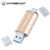 WANSENDA OTG USB Flash Drive – Dual Plug, 16GB to 512GB - TeleWorld Online