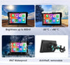 Waterproof CarPlay GPS DVR – 5" & 7" LCD for Motorcycles - TeleWorld Online