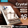 Joyroom Crystal Clear Case for iPhone 16/15 Pro Max - TeleWorld Online
