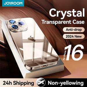 Joyroom Crystal Clear Case for iPhone 16/15 Pro Max - TeleWorld Online