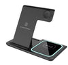 30W LED Fast Wireless Charger Stand 3 in 1 Foldable Charging Station For iPhone - TeleWorld Online