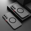 Matte Magnetic Case for Samsung Galaxy | Wireless Charging - TeleWorld Online