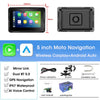 Waterproof CarPlay GPS DVR – 5" & 7" LCD for Motorcycles - TeleWorld Online